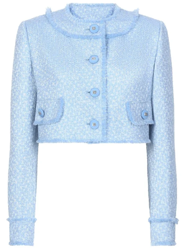 Dolce & Gabbana Women's Jackets Clear blue