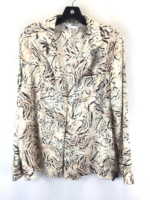 Top Long Sleeve By Primark In Multi-colored, Size: L