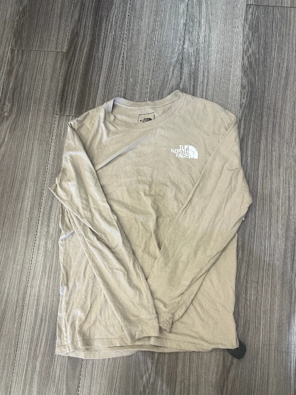 Top Long Sleeve By The North Face In Beige, Size: M