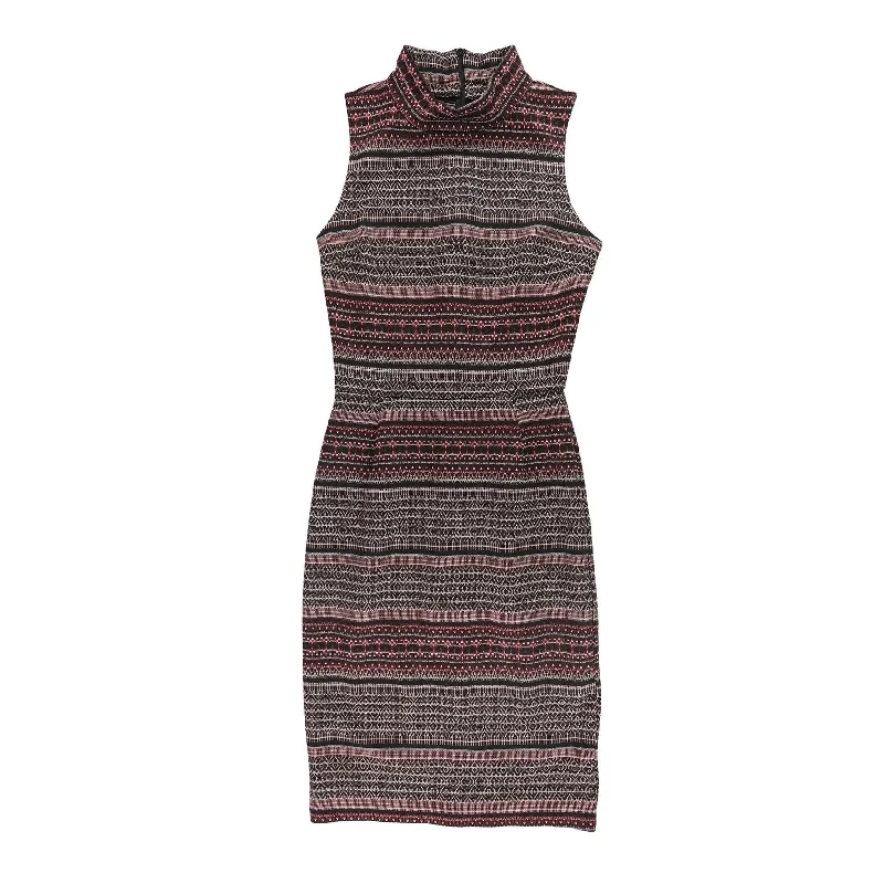 Bar Iii Womens Mock-Neck Bodycon Dress