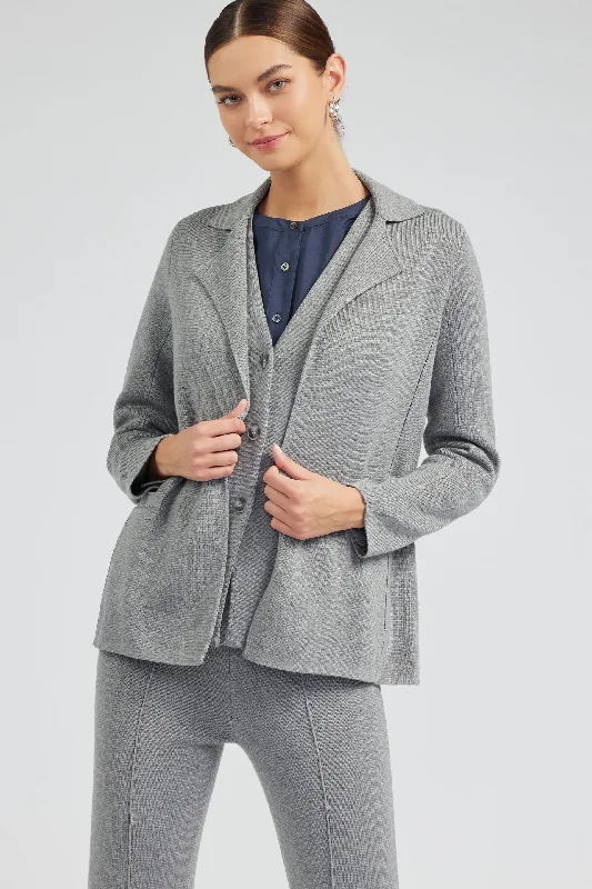 Knitted Blazer