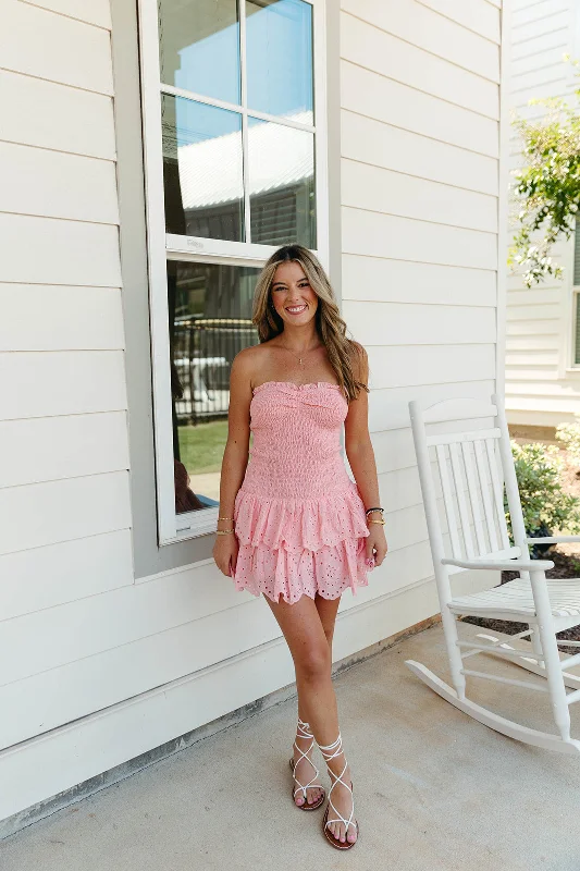 Victory Mini Dress - Pink