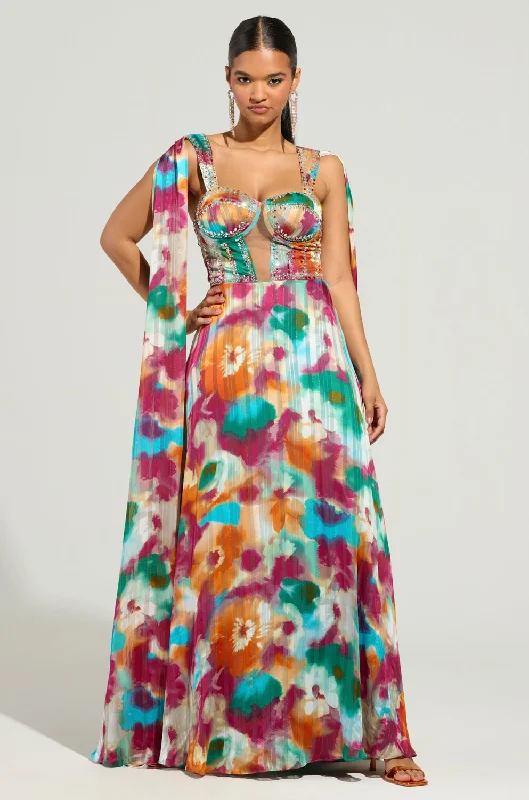 ON THE RUN MAXI DRESS