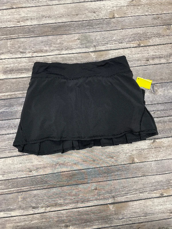 Athletic Skirt By Lululemon In Black, Size: 4