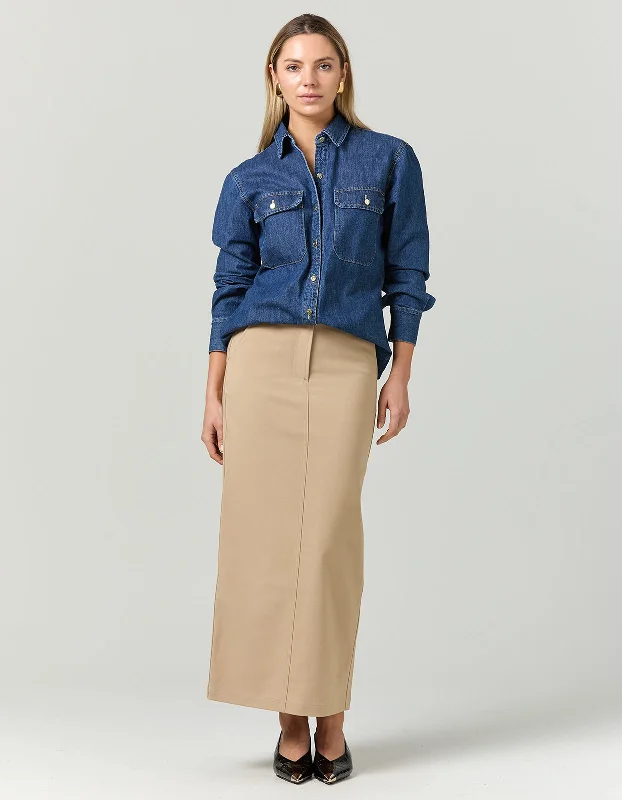 Sidney Skirt - Stone