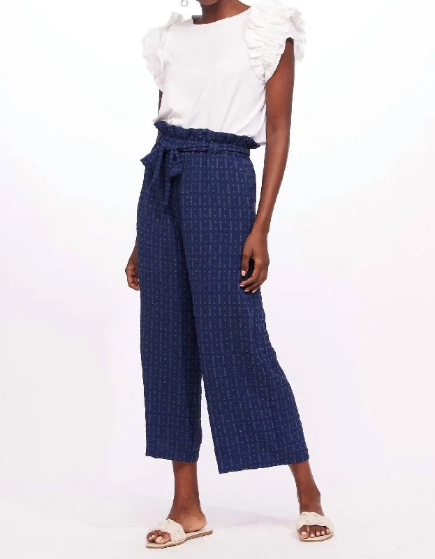 Adalyn Cropped Pants In Indigo