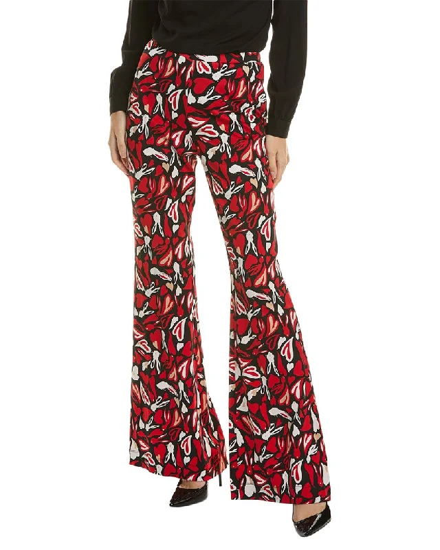 Diane von Furstenberg Brooklyn Silk-Blend Pant