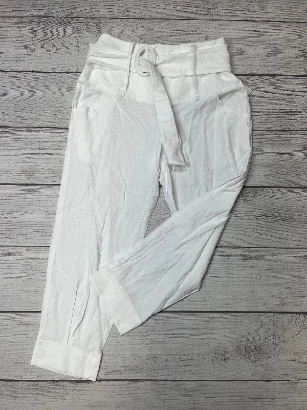 White Pants Ankle Noracora Size M