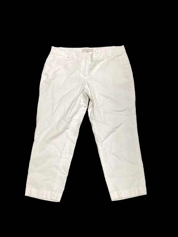 White Pants Linen Loft, Size 8petite