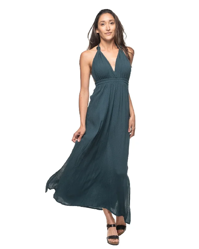 Long Halter Style Kristy Dress