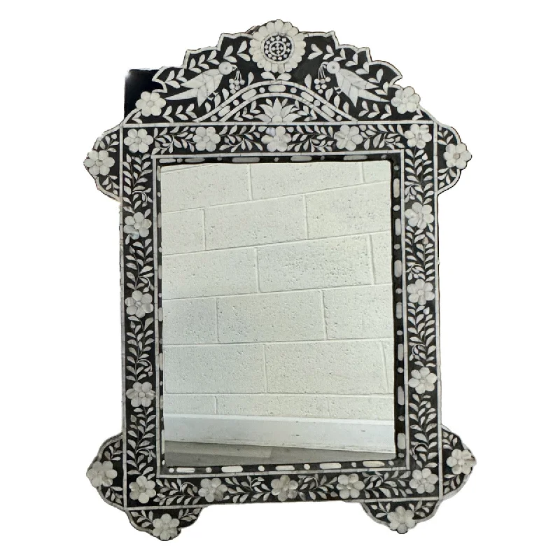 Mirror with Mother of Pearl Inlay