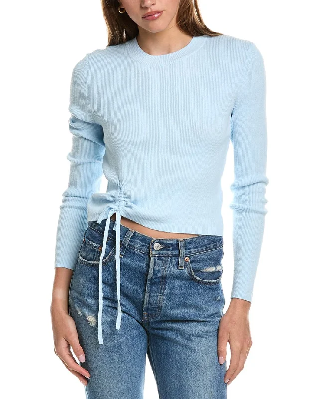 27 Miles Malibu Striped Cropped Sweater