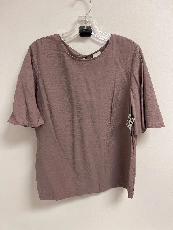 Top Short Sleeve By A New Day In Pink, Size: Xl