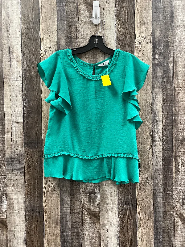 Top Short Sleeve By Jack By Bb Dakota In Green, Size: S